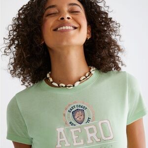 Women's Mint Green Graphic Tee